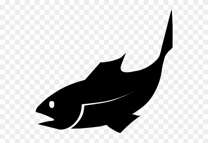 Clipart Of Fish, Arrival And Fish On - Fish Sillhouette Free Clip Art #1086074