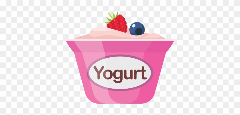 Industrial Clipart Food Industry - Transparent Background Yogurt Clipart #1086141