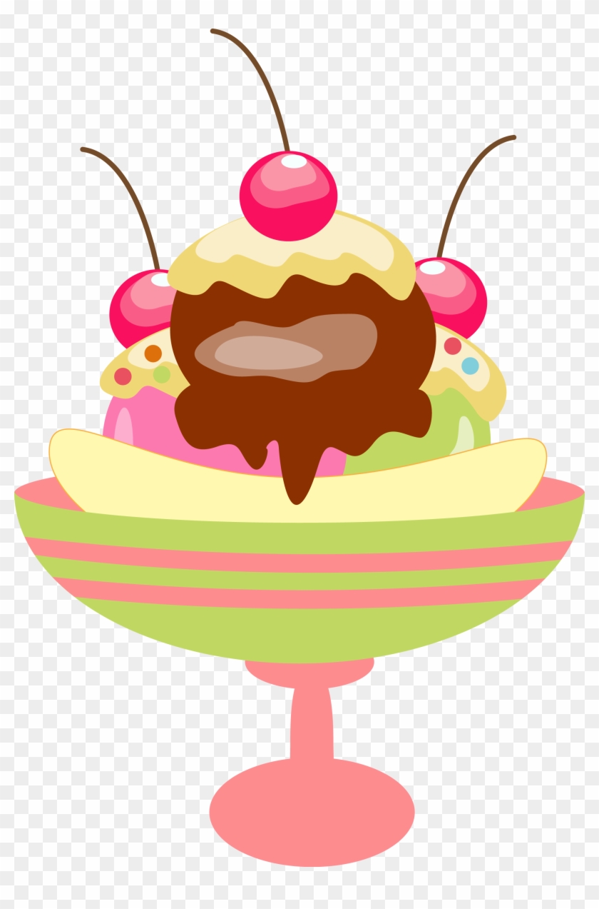 Sundaes Cliparts Food - Festa Confeitaria Png #1086145