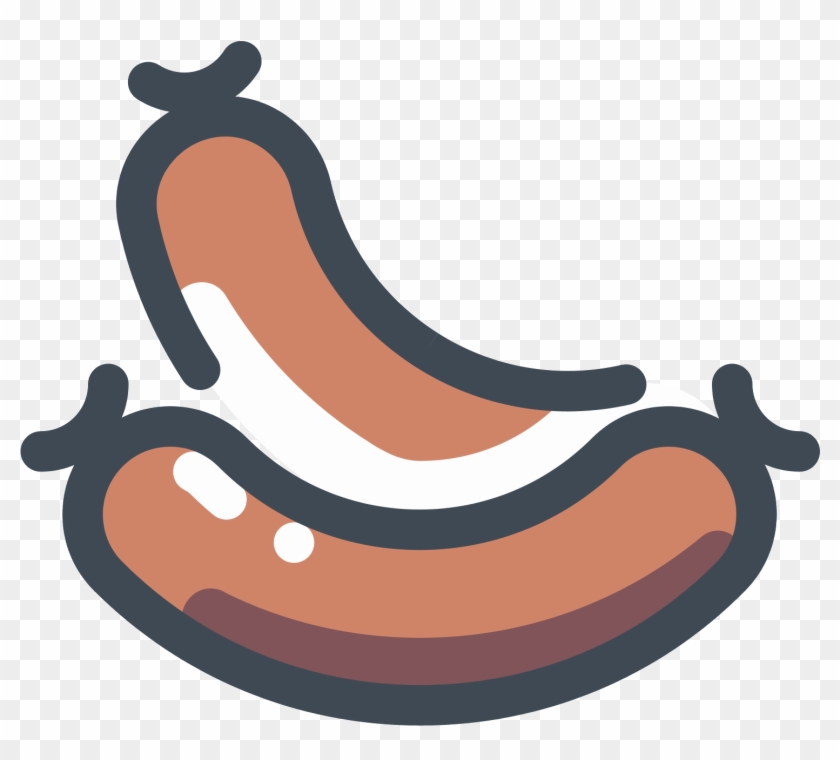 Sausage Clipart - Sausage Emoji #1086153