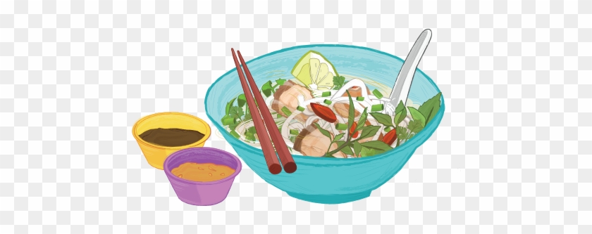Panicsupper - Vietnam Food Cartoon Png #1086180