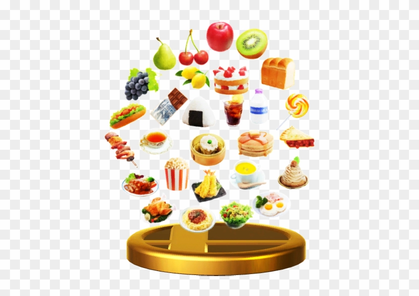 Items And Rewards - Super Smash Bros Wii U Food #1086190
