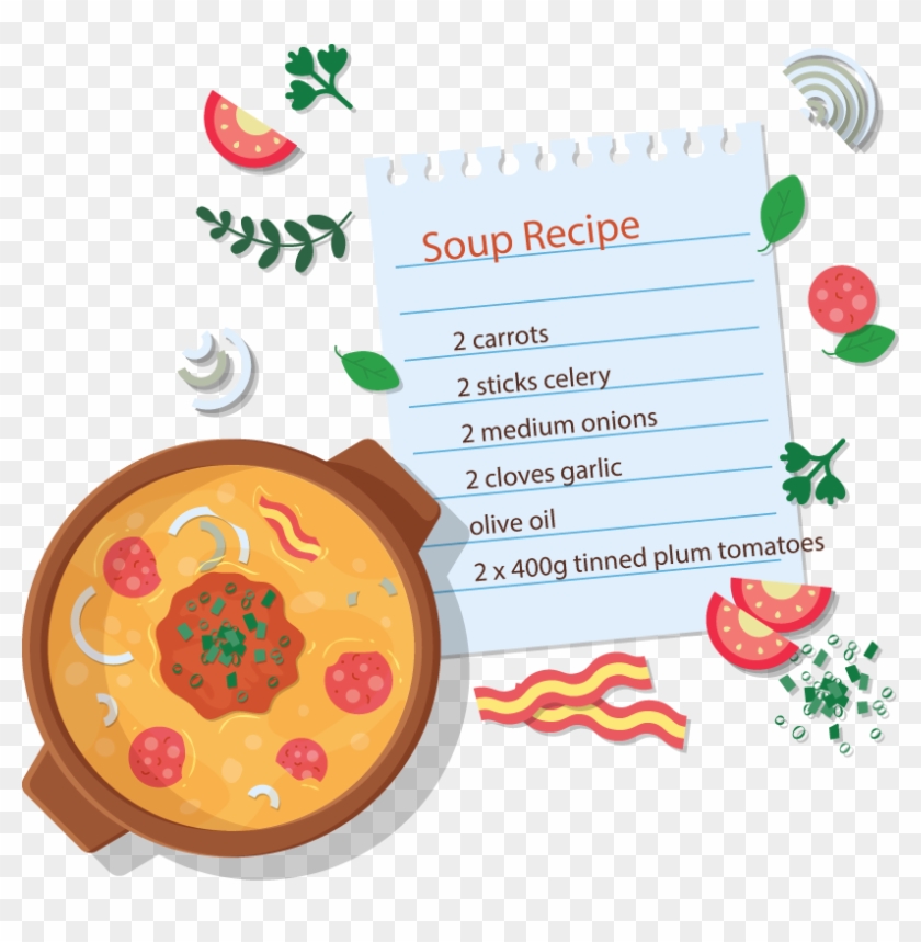 Food Diary Illustration - Soup #1086202