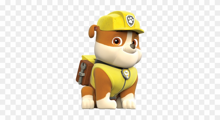 English - Paw Patrol Rubble Png #1086203