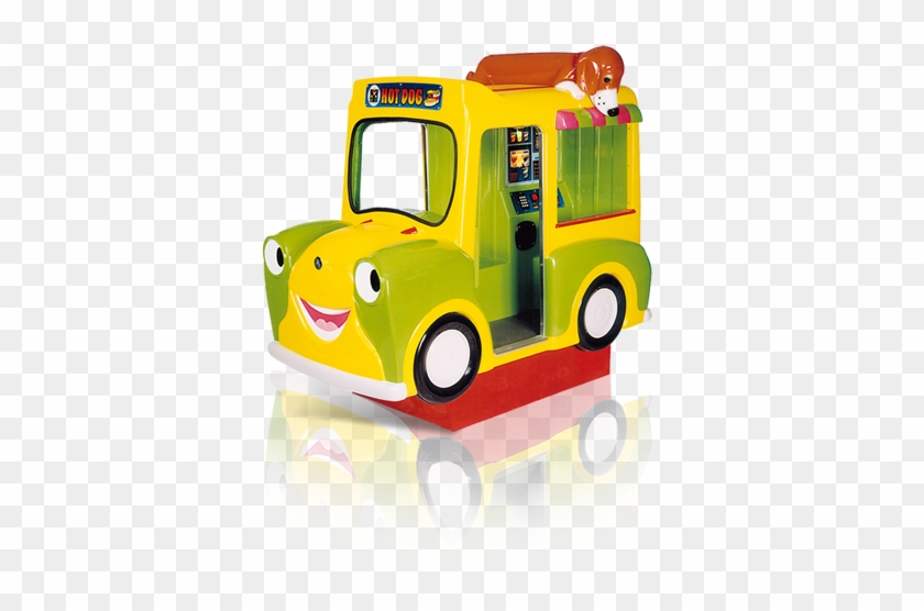 Hanks Ice Cream Van - Hanks Hot Dog Van Kiddie Ride #1086480