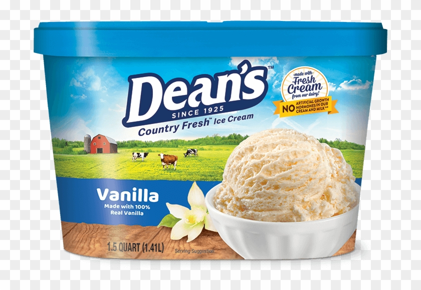 Ice Cream & Frozen Novelties - Dean's Ice Cream Vanilla #1086552