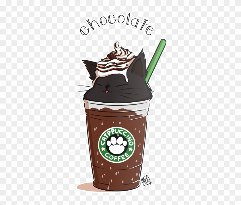 The Nerd Cupcake - Chocolate Kawaii Catpuccino #1086601