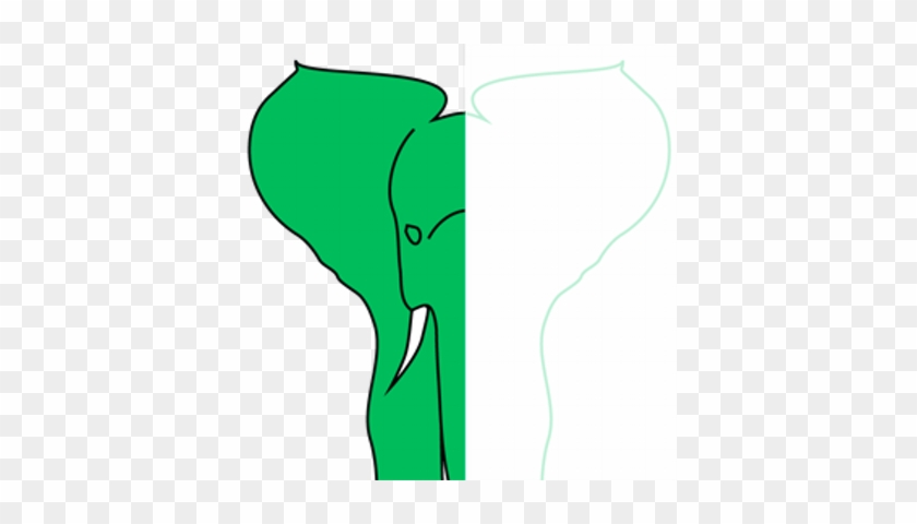 Green Elephant - Drawing #1086638