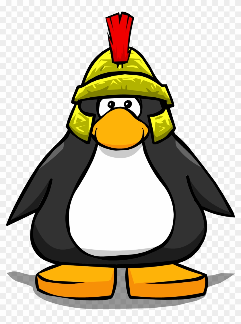 Roman Helmet - Penguin With Chef Hat #1086644