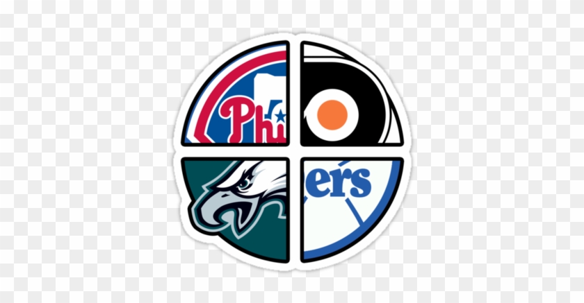 Here's A Little Lullaby From Every Philly Fan Everywhere - Philadelphia Sports Teams Logos #1086651