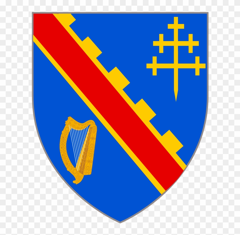 County Of Armagh , Ireland, County Town - Kildare Coat Of Arms #1086683