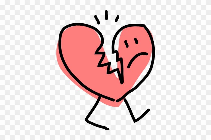 Did You Ask Your Crush To Be Your Valentine And They - Broken Hearted Clipart #1086734