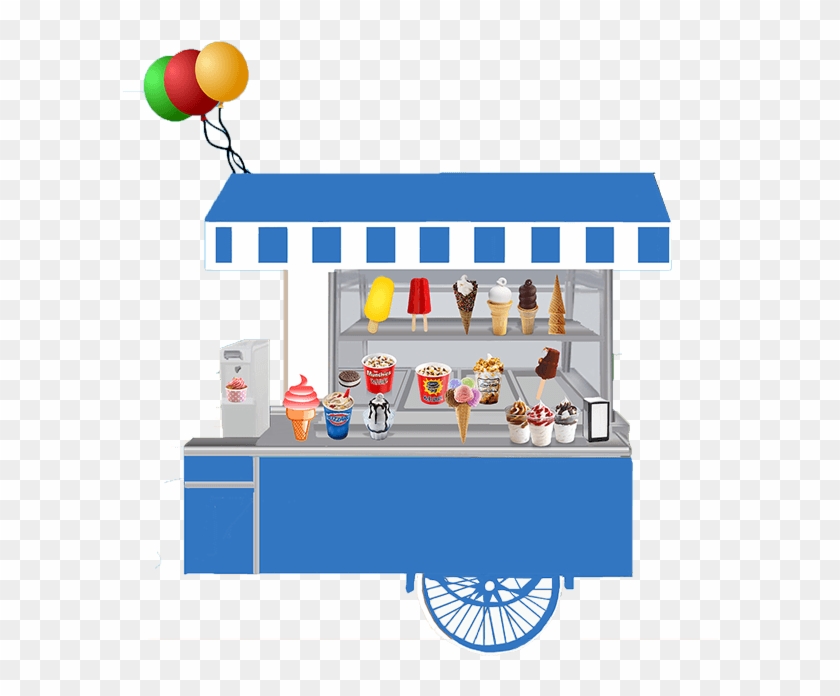 Ice Cream Clipart Booth - Countdown To Summer 2018 #1086762