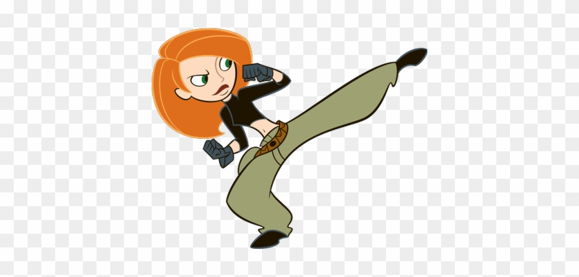 Kim Possible Leg Move - Kim Possible Png #1086792