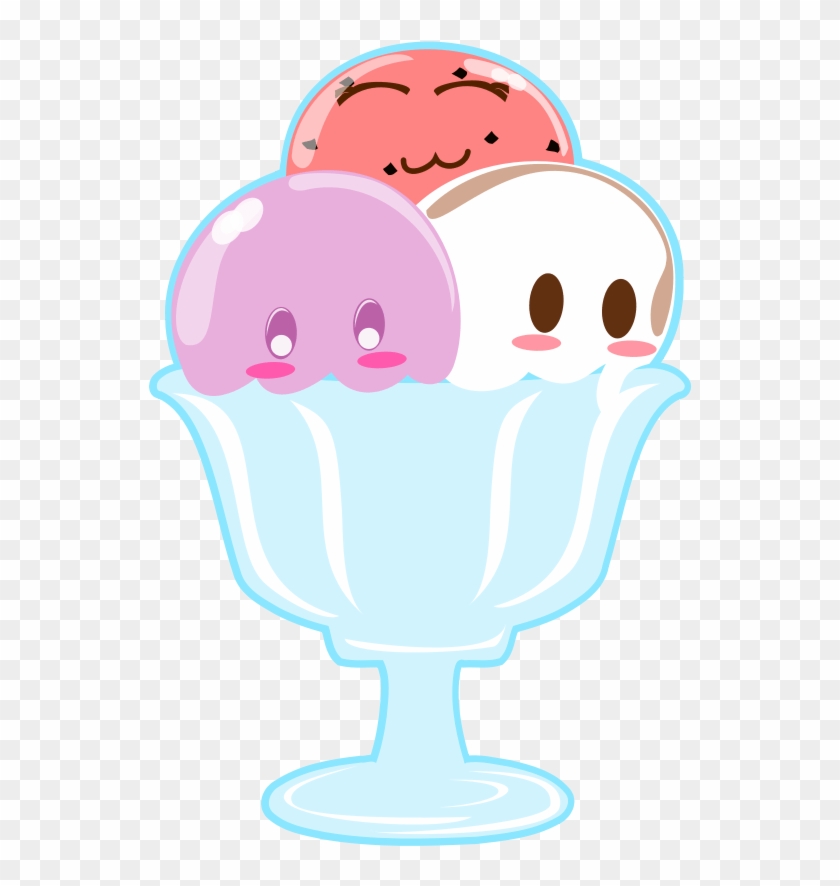 Cute Ice Cream By Danoodlebox On Deviantart - Digital Art #1086801