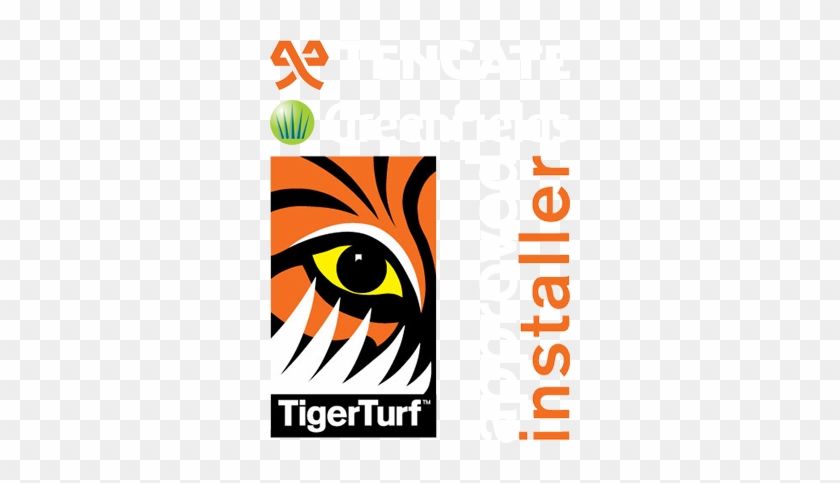Graphic Design Orange County Ca Vector And Clip Art - Tiger Turf Logo #1086839