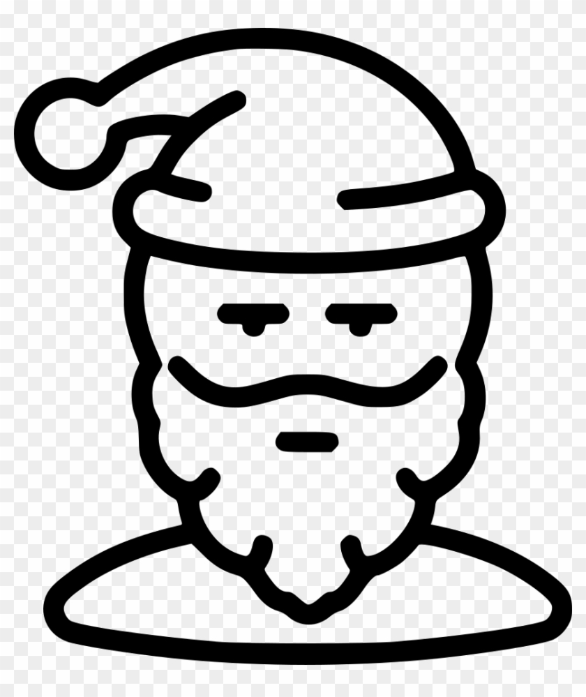 Santa Claus Grandfather Frost Man Guy User Human Avatar - Icon #1086904