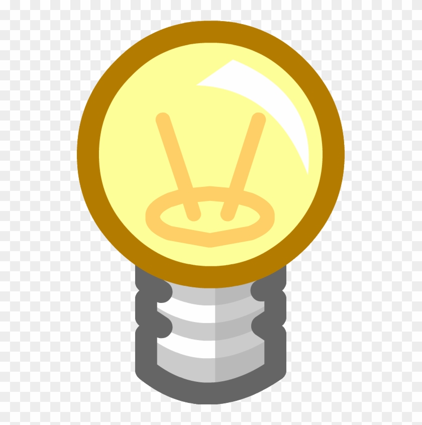 Lightbulb Emoticon - Club Penguin Entertainment Inc #1086908