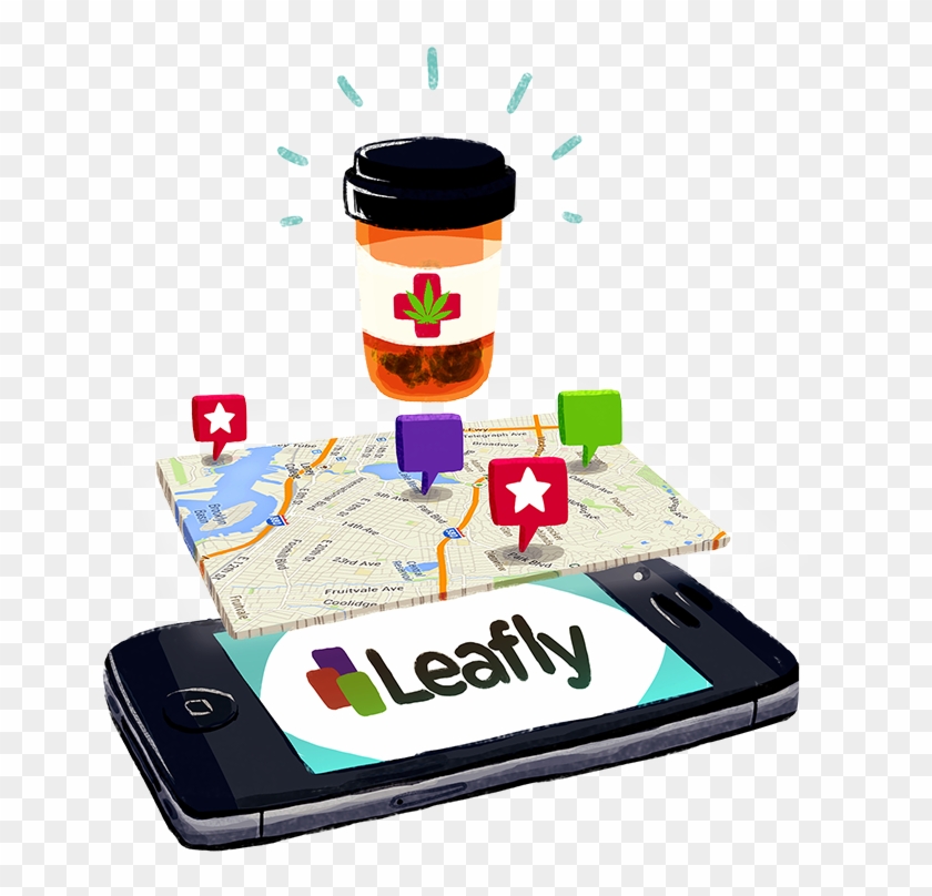Leafly, The Smartphone App, Recently Ran A Full Page - Table #1086919
