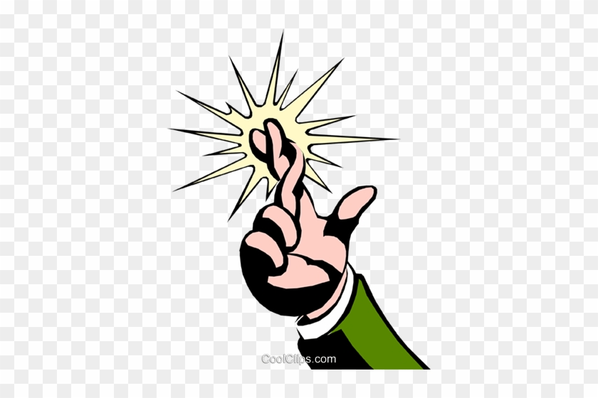 Clip Art Cross Your Fingers Cliparts Msr-7 - Fingers Double Crossed #1087075