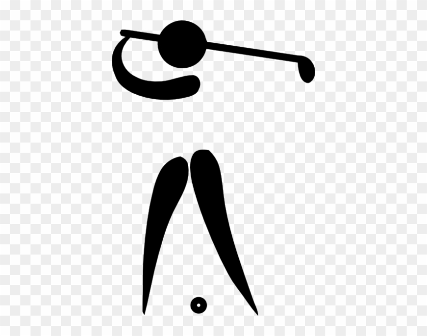 Golf Silhouette Free Clipart Clipart - Clip Art Olympic Sports #1087119
