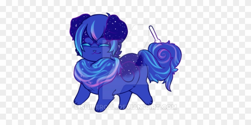 Galaxy Ice Cream By Shiberoll - Cartoon #1087341