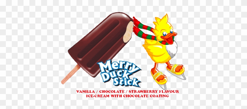 Merry Duck Stick Ice Cream - Aiskrim Merry Duck Stick #1087348