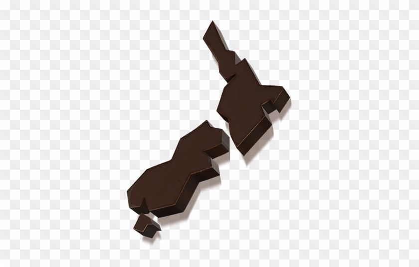 Chocolate Pieces Shaped Like New Zealand - New Zealand #1087353