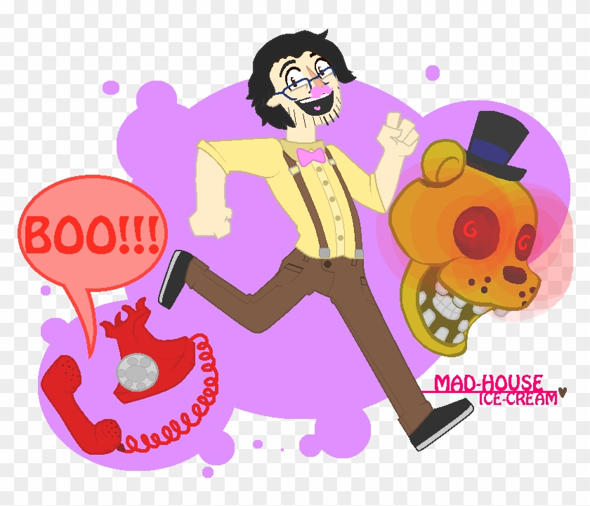 Fnaf Markiplier By Madhouse Icecream - Markiplier Fnaf Art Fnaf #1087357