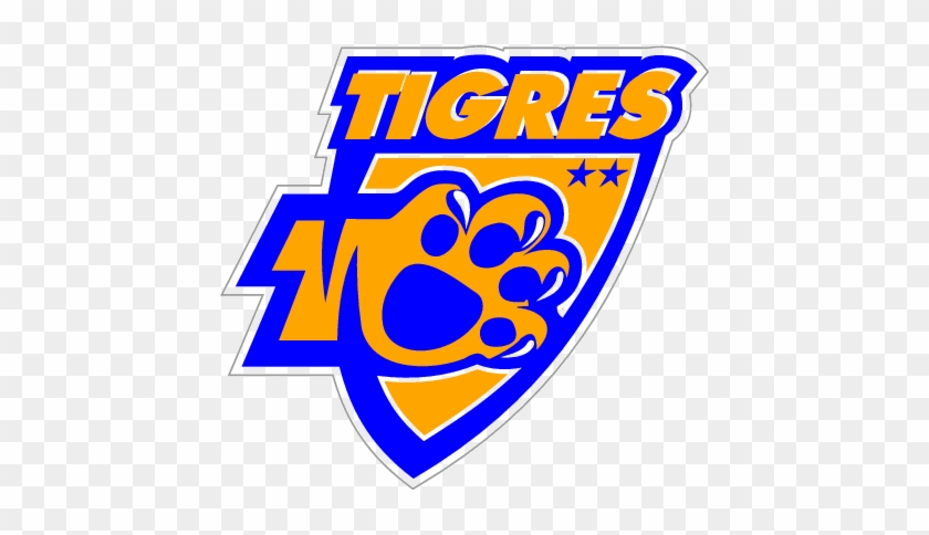 Tiger Football Clipart - Tigres Logo #1087458