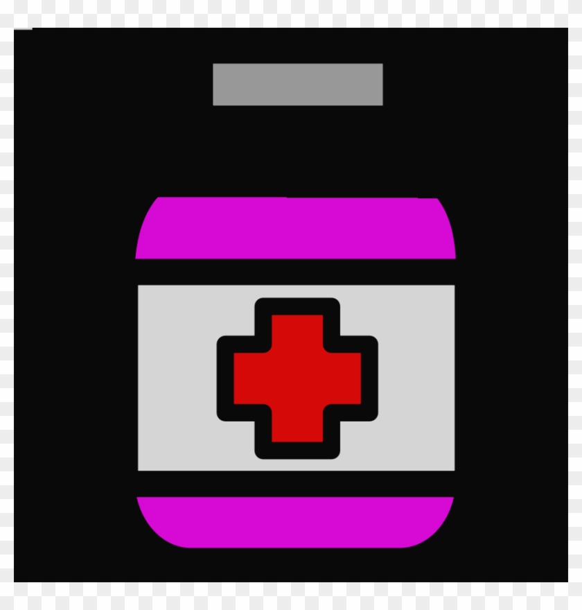 Medicine Bottle Clipart Free #1087681