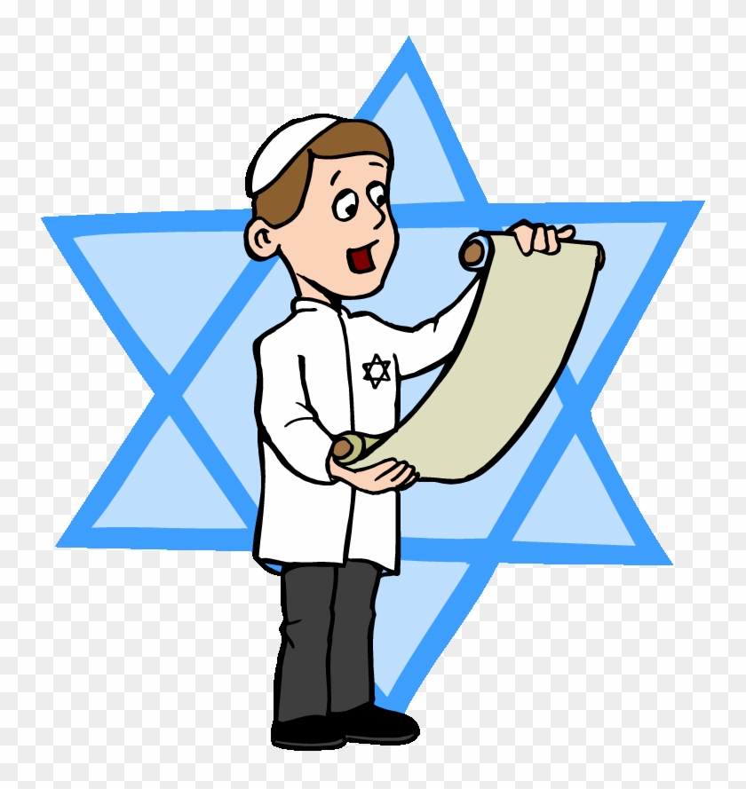 Bar Mitzvah Clip Art - Holocaust Star Of David #1087734