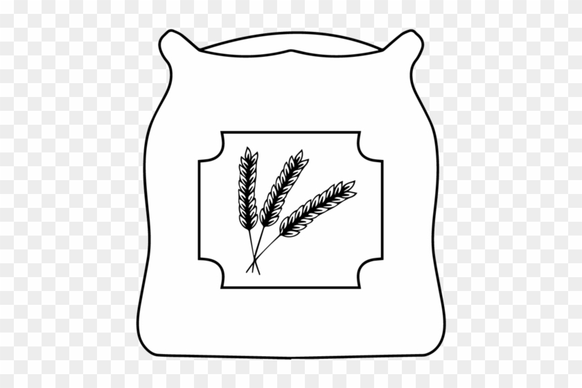 Flour Clipart Black And White - Clip Art #1087754