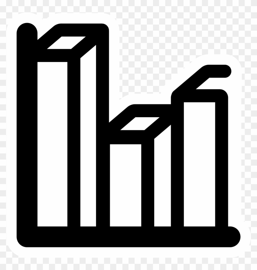 Chart Bar 3d - Clip Art #1087764