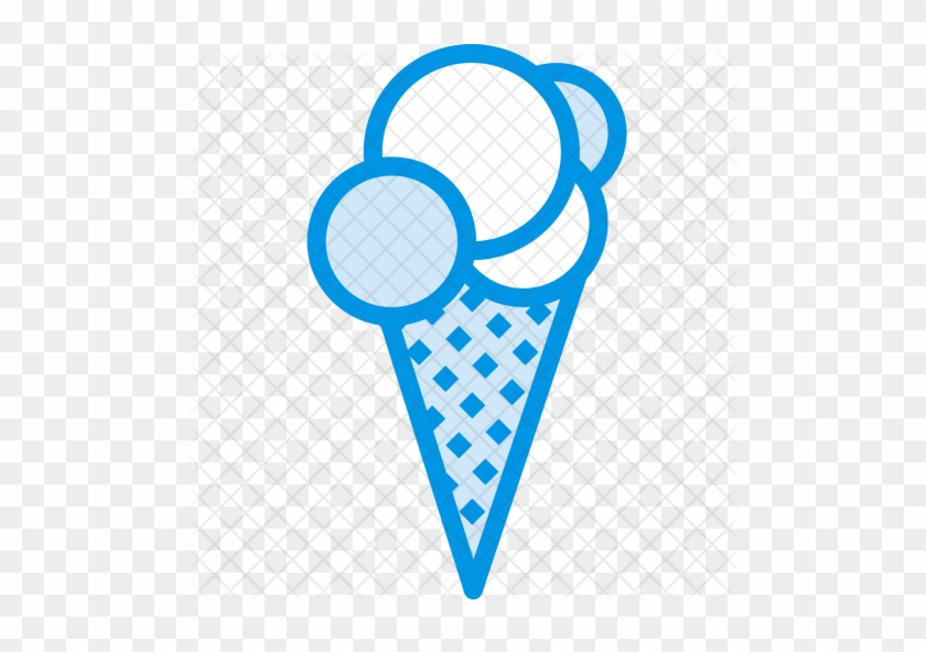 Cone Icon - Cornish Ice Cream #1087781