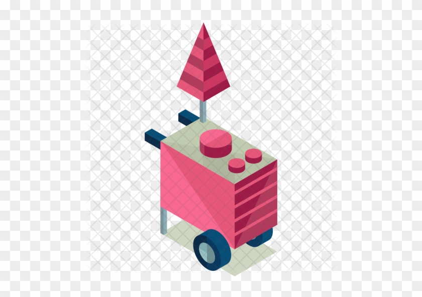 Ice-cream Icon - Food Cart #1087806