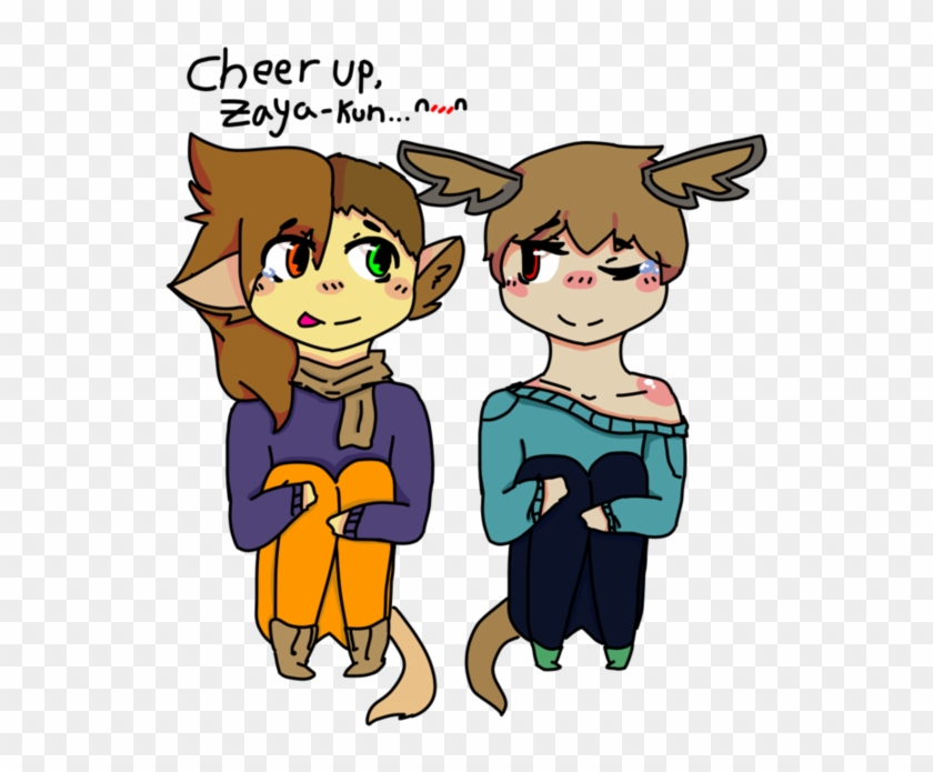 Reeses Chan And Zaya Kun By Yukichandesu - Cartoon #1087815