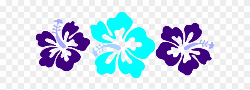 Hawaiian Flower Border Clip Art - Clip Art #1087903