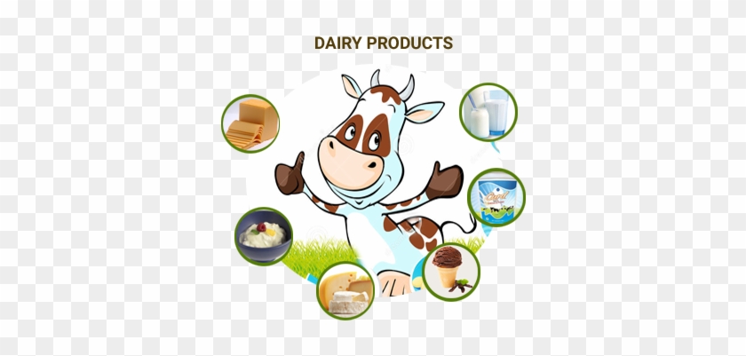 Product Clipart Dairy Industry - Süt Inek Çizim #1087934