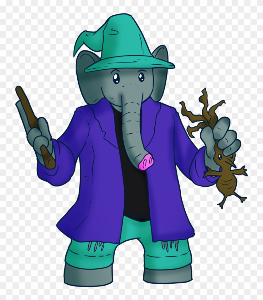 Mage Elephant By Memoski - Cartoon #1087967