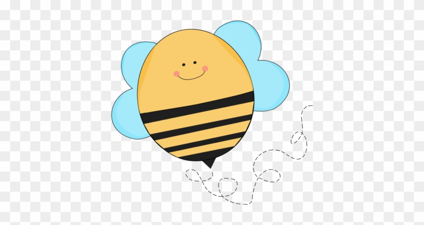 Chubby Flying Bee Clip Art Image Cute Round Chubby - Clip Art #1087995