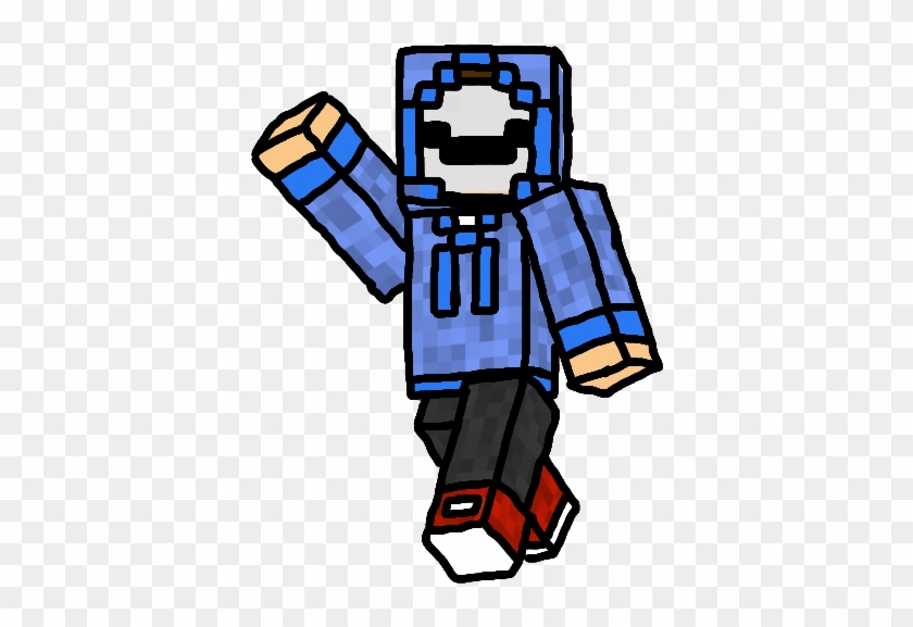 Cartoon Version Of My Minecraft Skin By Nsp98 - Pixel Art #1088038