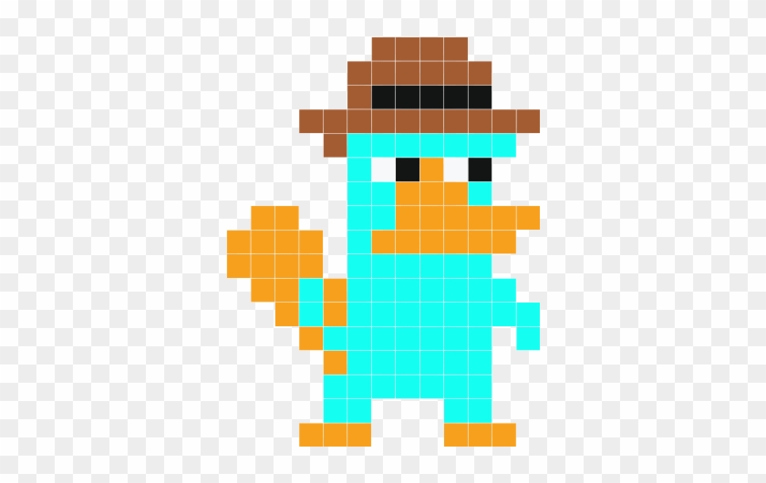 Perry Pixel Art - Маленький Рисунки По Клеточкам #1088086