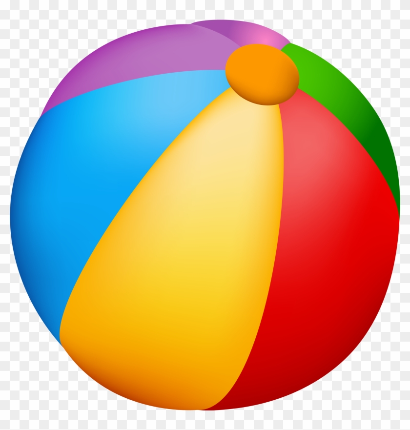 Картинки По Запросу Мячик - Beach Ball Vector Png #1088092