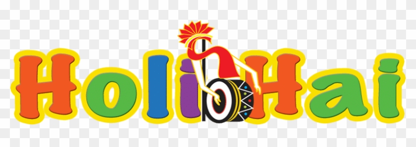 Happy Holi Text Png Transparent Images - Happy Holi Logo Png #1088152