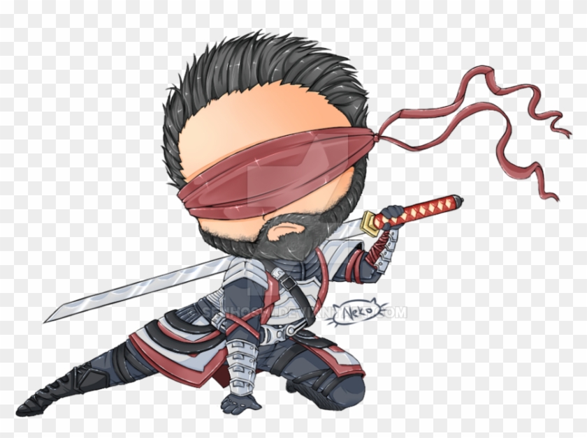 Kenshi On Mortal - Chibi Mortal Kombat X #1088182