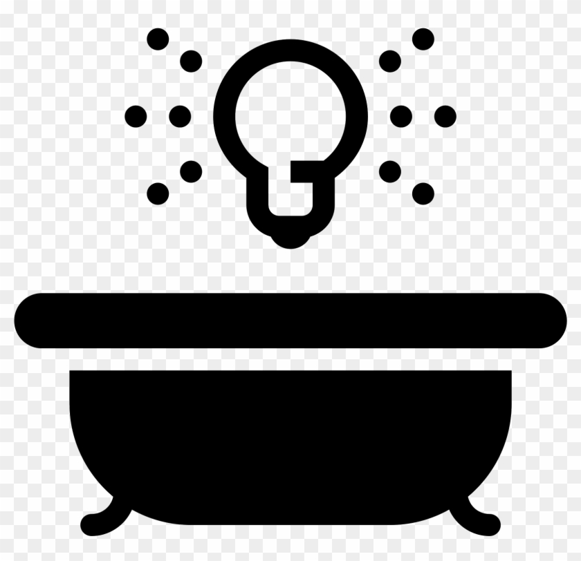 Bath Light Filled Icon - Dining Light Icon #1088205