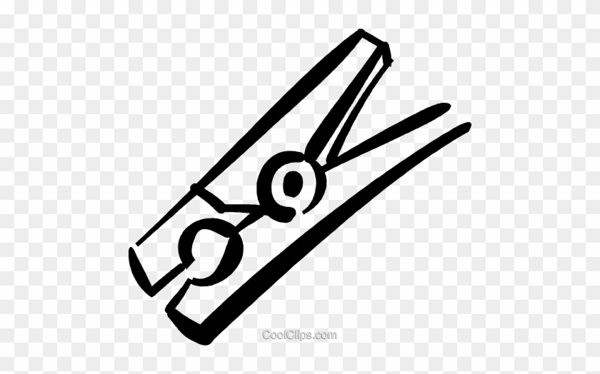 Wäscheklammer Clipart - Clothes Pin Clip Art #1088253