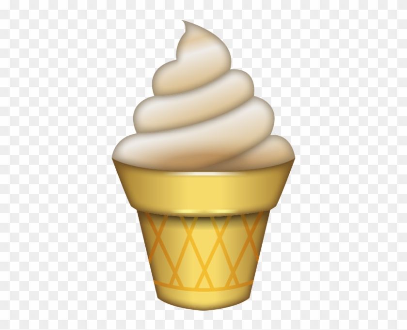 Ice Cream Emoji Png #1088258
