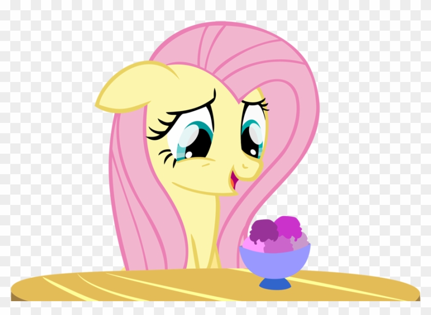 Fluttershy Loves Ice Cream By Snuggle-pounce - Pony Friendship Is Magic Fluttershy #1088260